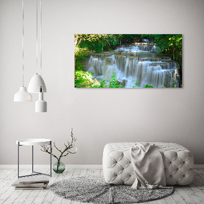 Canvas schilderij Waterval