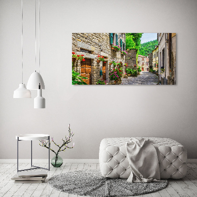 Foto canvas Een charmante straat