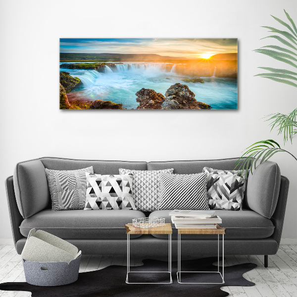 Foto op canvas Waterval