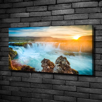 Foto op canvas Waterval