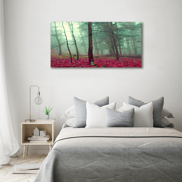 Foto canvas Herfstbladeren