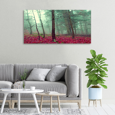 Foto canvas Herfstbladeren