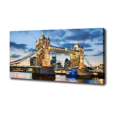 Canvas schilderij Tower Bridge Londen
