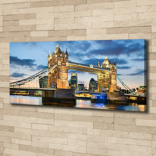 Canvas schilderij Tower Bridge Londen