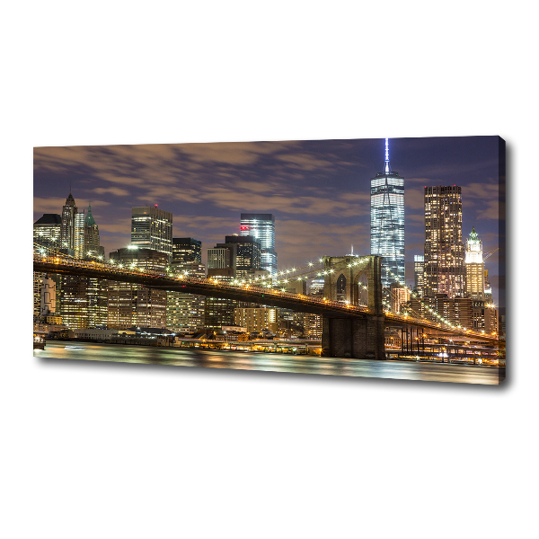 Schilderij op canvas Brooklynbrug