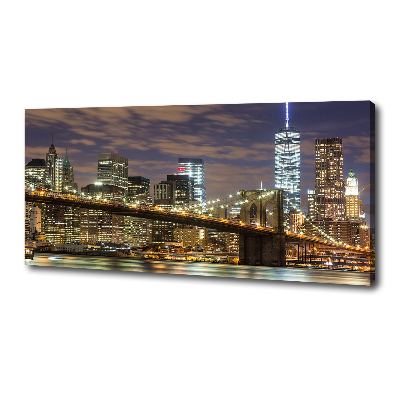 Schilderij op canvas Brooklynbrug