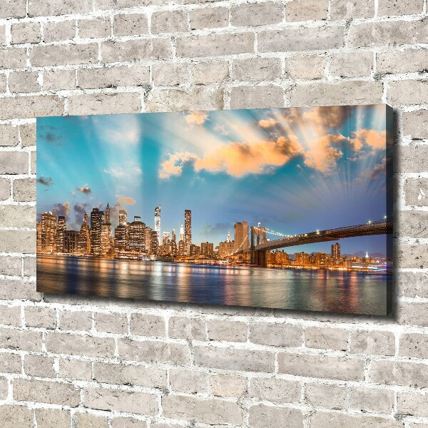 Foto op canvas Brooklynbrug