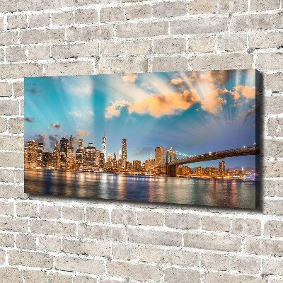 Foto op canvas Brooklynbrug