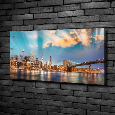 Foto op canvas Brooklynbrug