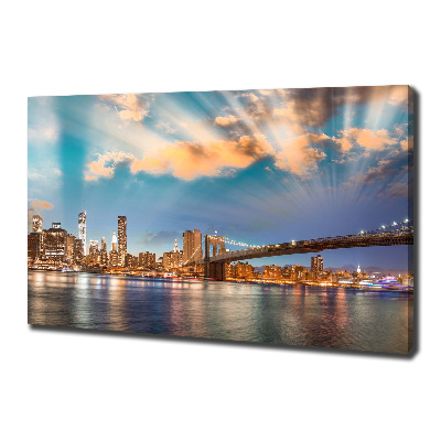 Foto op canvas Brooklynbrug