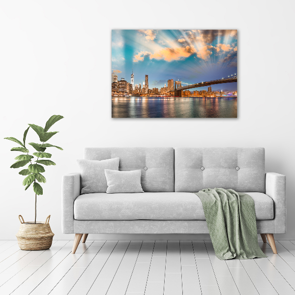 Foto op canvas Brooklynbrug