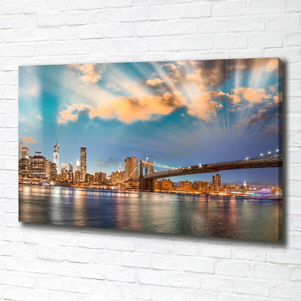 Foto op canvas Brooklynbrug