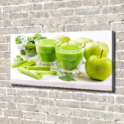 Foto obraz na płótnie Zielony koktajl