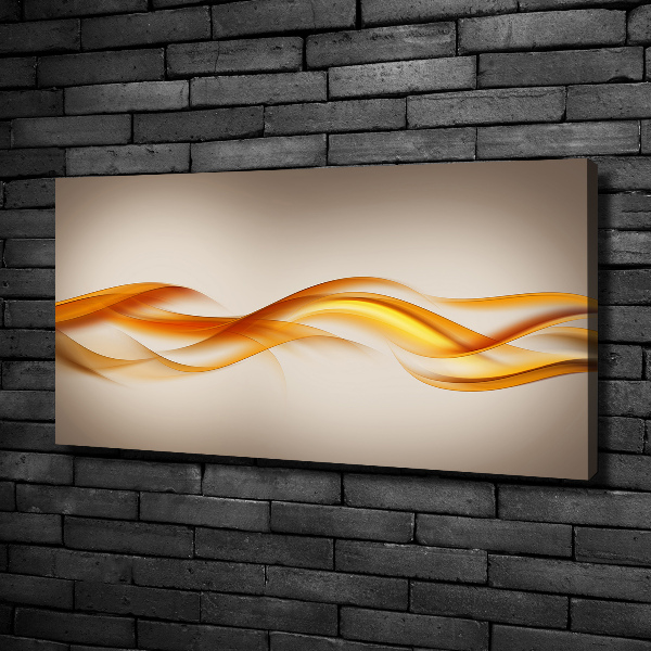 Foto canvas Abstracte golven