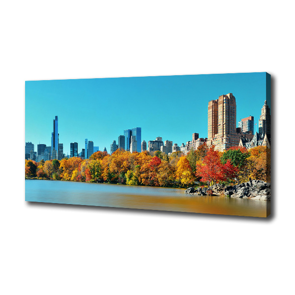 Canvas schilderij New York in de herfst