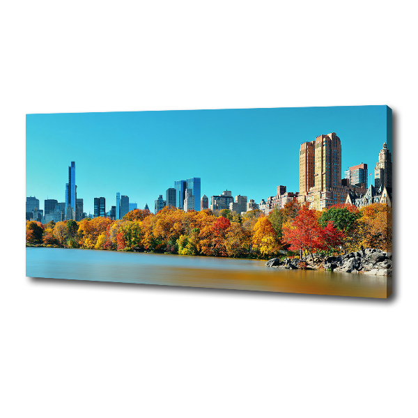 Canvas schilderij New York in de herfst