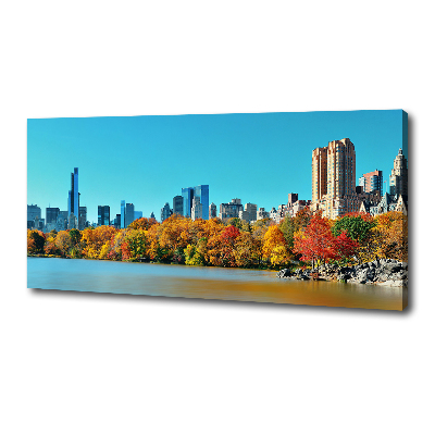 Canvas schilderij New York in de herfst