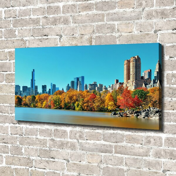 Canvas schilderij New York in de herfst