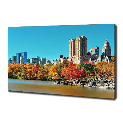 Canvas schilderij New York in de herfst