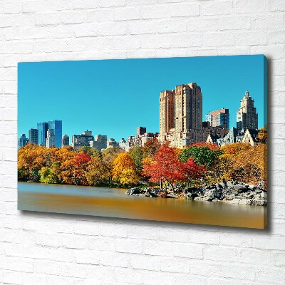 Canvas schilderij New York in de herfst