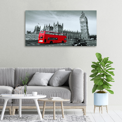 Foto obraz na płótnie Londyński autobus
