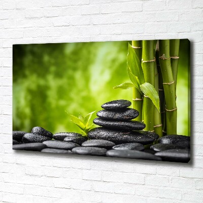Canvas foto Zen-stenen