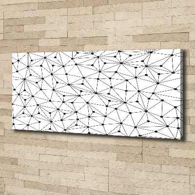 Foto canvas Lijnen en cirkels