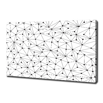 Foto canvas Lijnen en cirkels