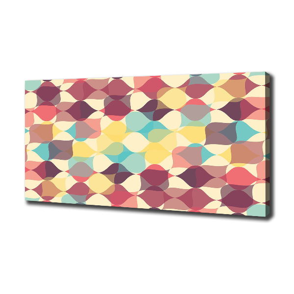 Foto op canvas Geometrische achtergrond