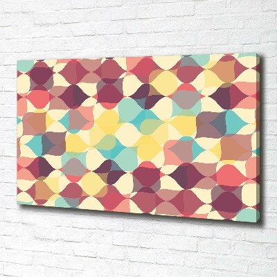 Foto op canvas Geometrische achtergrond