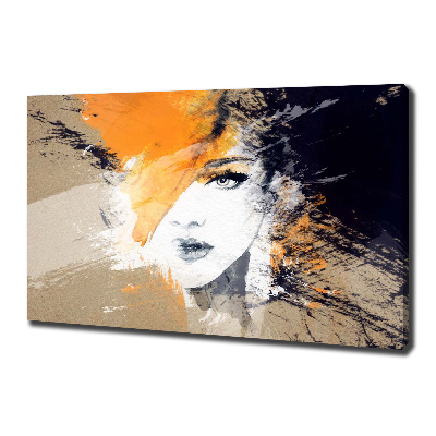 Canvas schilderij Portret van een vrouw