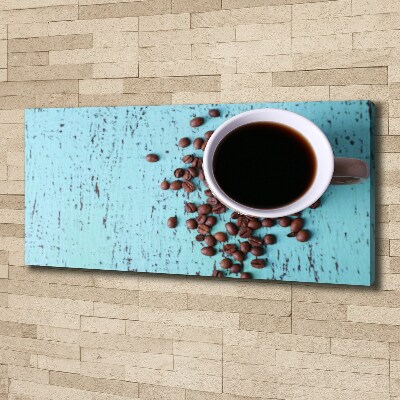 Canvas schilderij Zwarte koffie