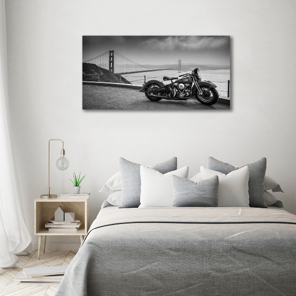 Foto op canvas Motorfiets