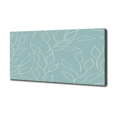 Foto obraz canvas Liście wzór