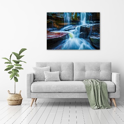 Foto canvas Tropische waterval