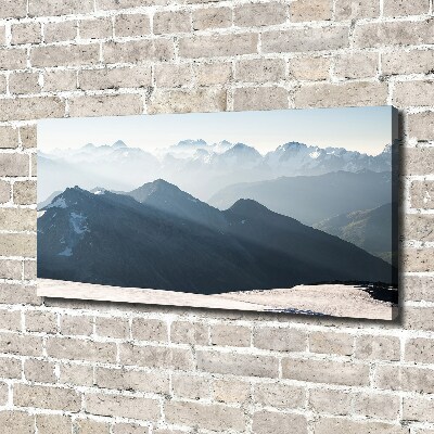 Foto op canvas Bergtoppen