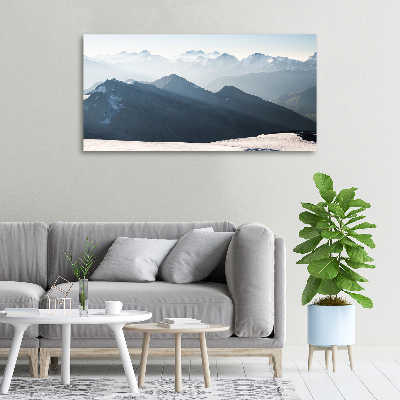 Foto op canvas Bergtoppen