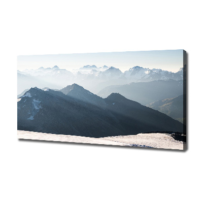 Foto op canvas Bergtoppen
