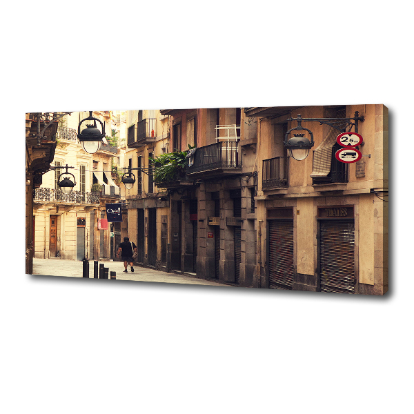 Foto op canvas Straten van Barcelona