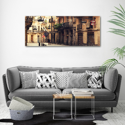 Foto op canvas Straten van Barcelona