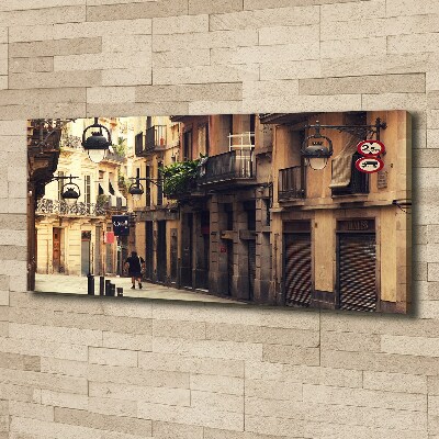 Foto op canvas Straten van Barcelona