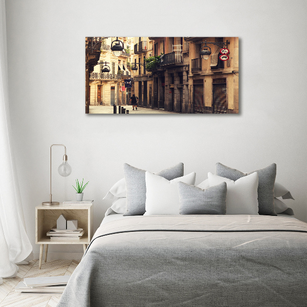 Foto op canvas Straten van Barcelona