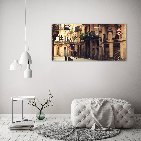 Foto op canvas Straten van Barcelona