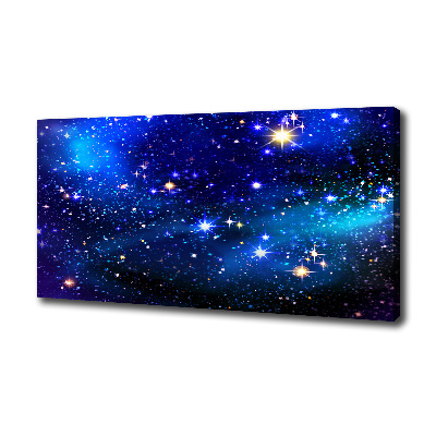Schilderij op canvas Sterrenhemel
