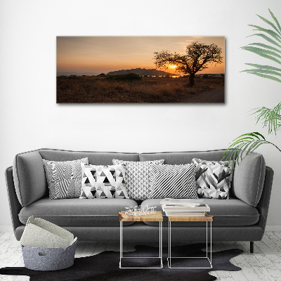 Foto op canvas Zonsondergang