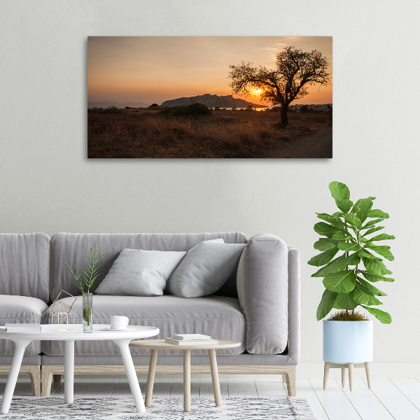 Foto op canvas Zonsondergang