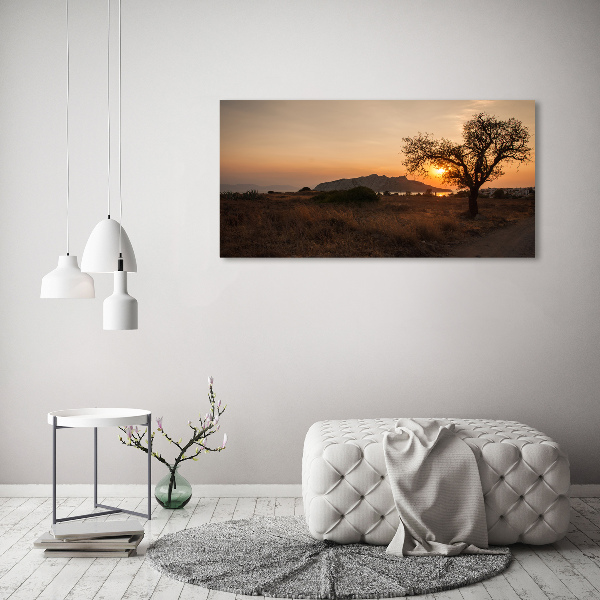 Foto op canvas Zonsondergang