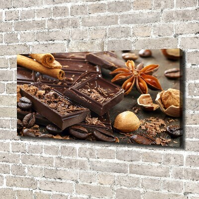 Canvas schilderij Chocolade
