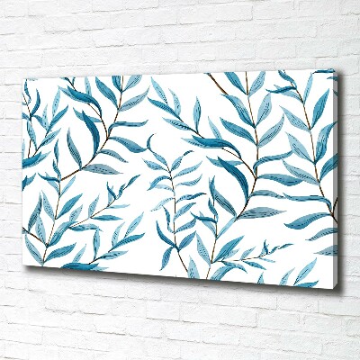 Canvas foto Bladeren