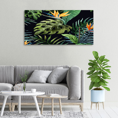 Foto op canvas Tropische bloemen